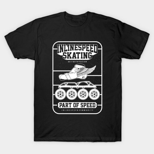 Inlinespeed-"part of speed". T-Shirt by Niko59